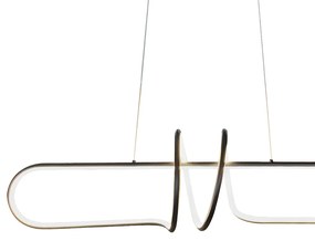 Závesné LED svietidlo Vertigo, 1x LED 54w, 4000k, b