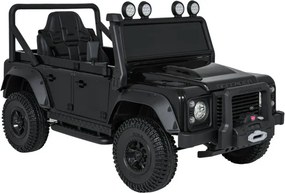 Elektrické autíčko Land Rover Defender 110 SVX čierne