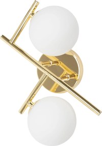 Toolight Toolight, nástenné svietidlo 2xG9 APP1171-2W, zlatá lesklá, OSW-14022