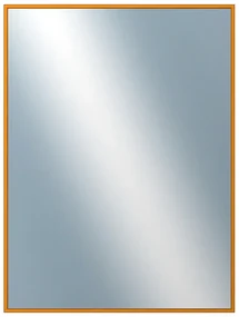 DANTIK - Zrkadlo v rámu, rozmer s rámom 60x80 cm z lišty Hliník oranžová (7269217)