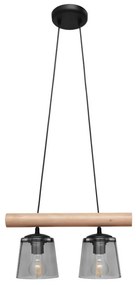 Luster na lanku WOODSTOCK 2xE27/15W/230V