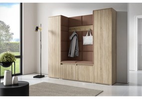 Predsieňová stena AMI 31 Bez zrkadla Dub sonoma Hnedá