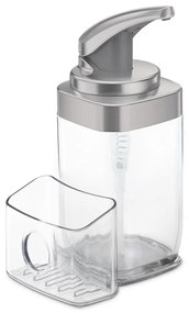 Kovový dávkovač mydla 650 ml - simplehuman