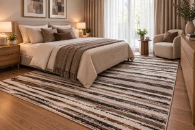 Koberec Bonanza 9202B CREAM/GREY rozmery koberec: 200x290 cm