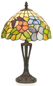 Vitráž stolné svietidlo Tiffany SOFT Ø25*40 cm
