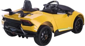 LEAN CARS Lamborghini Huracan batérie auto žltá