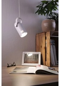 Paulmann 79767 - LED RGBW 1xE27/15W Závesný luster na lanku LAVEA 230V biela