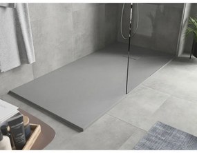 Mexen Hugo, SMC obdĺžniková sprchová vanička 170 x 80 cm, šedá, 42618017