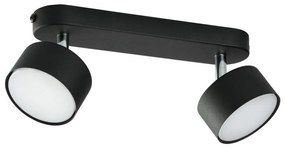 TK Lighting Bodové svietidlo CLARK 2xGX53/10W/230V čierna 3403