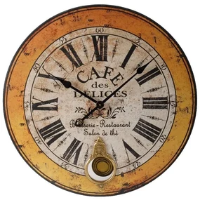 Hodiny Antic Line Cafe des Delices, 59 cm