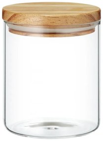 AMBITION Dóza s dreveným viečkom Nordic 1 l