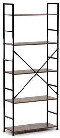 BONTEC Regál, mdf, hnedá, GD-225 OAK Farba: Prírodné