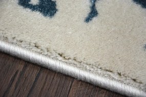 Koberec MANYAS 0920 Ivory/Blue