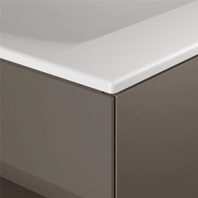 KEUCO Stageline závesná skrinka pod umývadlo, 1 zásuvka + 1 priehradka, 500 x 490 x 625 mm, inox matný, 32842290000