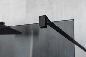 Gelco Gelco, VARIO BLACK jednodielna sprchová zástena na inštaláciu k stene, matné sklo, 1400 mm, GX1414GX1014