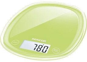 Sencor SKS 37GG kuchynská váha, zelená,