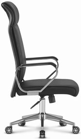 PreHouse Otočná kancelárska stolička Hell's Chair HC-1024 Black