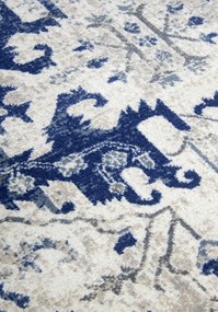 Villeroy & Boch, Behúň Villeroy & Boch 106121 Cream, Blue, 80x240, modrá, obývacia izba