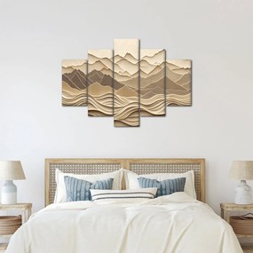 Obraz - 3D línia hôr (150x105 cm)