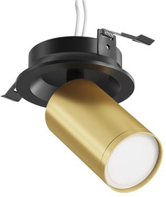 Maytoni C048CL-U-1BMG - Podhľadové bodové svietidlo FOCUS 1xGU10/10W/230V zlatá