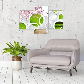 Obraz - Mólo nad jazerom (90x60 cm)