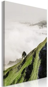 Artgeist Obraz - Tree Above Clouds (1 Part) Vertical Veľkosť: 20x30, Verzia: Na talianskom plátne