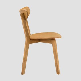 Set dvoch jedálenských stoličiek VIERI hnedé 718113