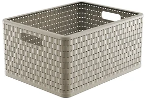 ROTHO úložný box COUNTRY 28L - cappuccino
