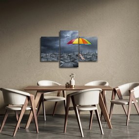 Obraz - Dáždniky (90x60 cm)