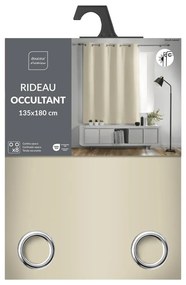 Béžový zatemňovací záves 135x180 cm Occult – douceur d'intérieur