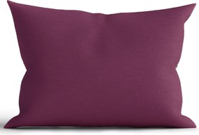 Bavlnená obliečka na vankúš Renforcé 40 × 60 cm - Kvety tulipánov fialovej