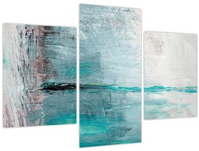 Obraz - Abstraktné olejomaľba (90x60 cm)