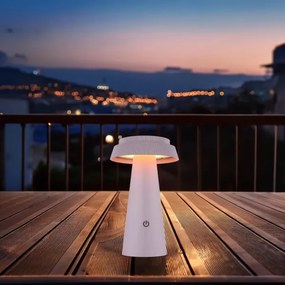 Globo 36624P - LED Stmievateľná solárna dotyková lampa LED/4W/3,7W IP54 ružová