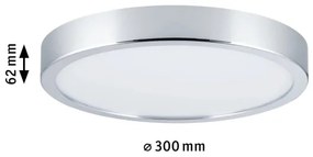 Paulmann 70882-LED/22,5W IP44 Stmievateľné kúpeľňové stropné svietidlo AVIAR 230V
