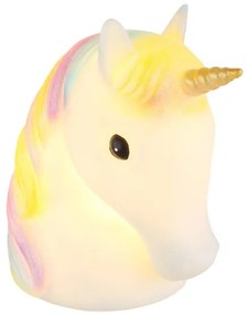 Globo 28052 - LED detská nočná lampa UNICORN LED/1W/USB/3xAA