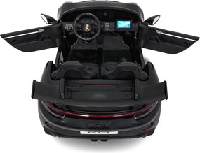 Ramiz Detské pretekárske auto Porsche 911 GT3 MP4 čierne