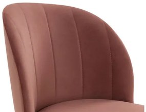 Okrúhly stôl Botiler FI 120 so 4 stoličkami ST100 04, Farby: čierny, Potah: Magic Velvet 2217, Farby nožičiek stola: čierna