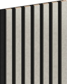 Mexen Lam-F, akustické stenové lamely 275 × 31,5 cm, filc 6 mm, ľan sivý, S105-275317-2812-068