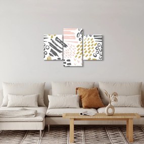 Obraz - Abstraktné ťahy (90x60 cm)