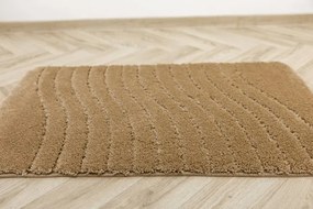 Kúpeľňový koberček Sara béžový, vlny