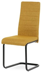 BONTEC Jedálenská stolička, modrá, látka, DCL-401 BLUE2 Farba: Žltá