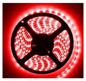 LED Kúpeľňový pásik LED/24W/12V 5 m IP65 červená