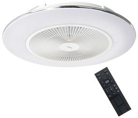 Brilagi - LED Stmievateľné svietidlo s ventilátorom AURA LED/38W/230V biela + DO
