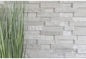 Mozaika z prírodného kameňa XNC 3D20 sivá 31,5 x 30 cm