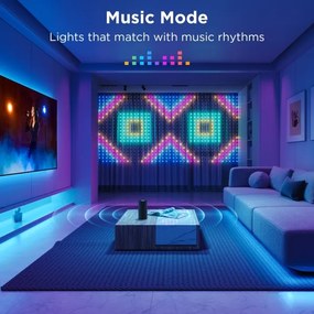 Govee - LED RGB Stmievateľná dekoračná reťaz LED/15W/230V IP65 Wi-Fi