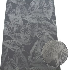 Koberec Zurich 1925 GREY – sivý vzorovaný obdĺžnik Rozmer: 60x100 cm