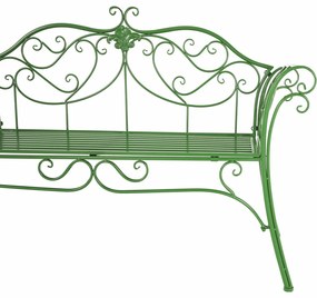 Záhradná lavička Etelia - zelená