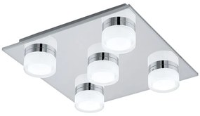 Eglo 96544- LED Stmievateľné kúpeľňové stropné svietidlo ROMENDO 5xLED/7,2W/ IP44 EG96544