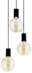 Eglo 98663 - Luster na lanku POZUETA 3xE27/40W/230V