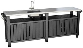 Keter UNITY Chef 415 L grafitový